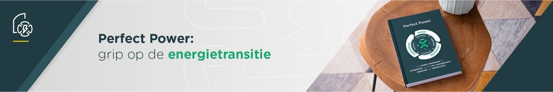 Perfect Power handboek voor technisch beheerders en installatieverantwoordelijken over energiemeting, monitoring en de vier managementaspecten van elektriciteit